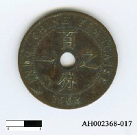 藏品(法領印度支那銅幣)的圖片